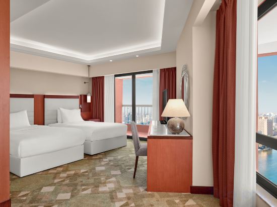 Ramses Hilton Room Type - Twin Corner Room with Nile View