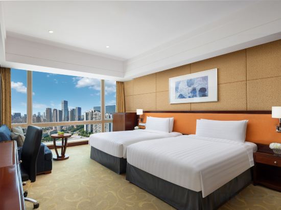 Shangri-La Chengdu Room Type - Horizon Club River View Twin Room