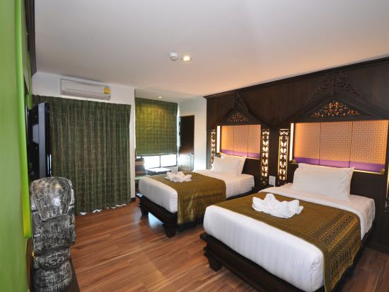 Chalelarn Hotel Room Type - Superior Twin Half Ocean View