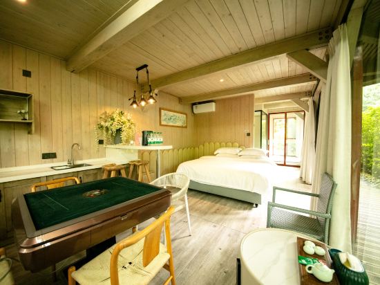 Guangzhou Valley Xiyue Zhuang Boutique Homestay Room Type - Terraced Treehouse Villa Three-Bedroom One-Living Room Jacuzzi Room