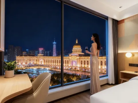 Elong Me Anlai Hotel (Shanghai Global Harbor Meiling North Road Subway Station)