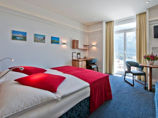 Hotel Schweizerhof St. Moritz Room Type - Superior Double Room With Lake View And Balcony Or Terrace Hotel Schweizerhof St. Moritz Room Type - Superior Double Room With Lake View And Balcony Or Terrace