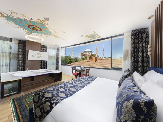 Seven Hills Hotel - Special Category Room Type - Royal Suite with Hagia Sophia View Seven Hills Hotel - Special Category Room Type - Royal Suite with Hagia Sophia View