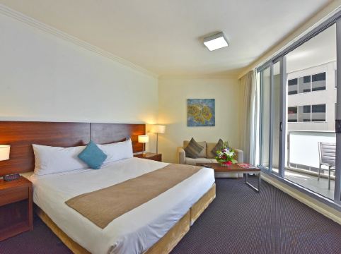 APX World Square Room Type - Standard Studio With Private Balcony (Limited Housekeeping)