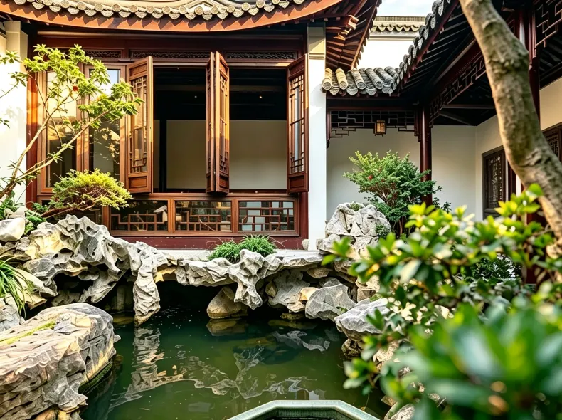 Floral Hotel·Douyun Garden Light Luxury Ancient Villa (Taohuwu Branch, Shantang Street)