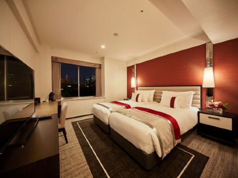 Tokyo Prince Hotel Room Type - Superior Twin Room, Non Smoking (9-10F)	(Upper Floor)