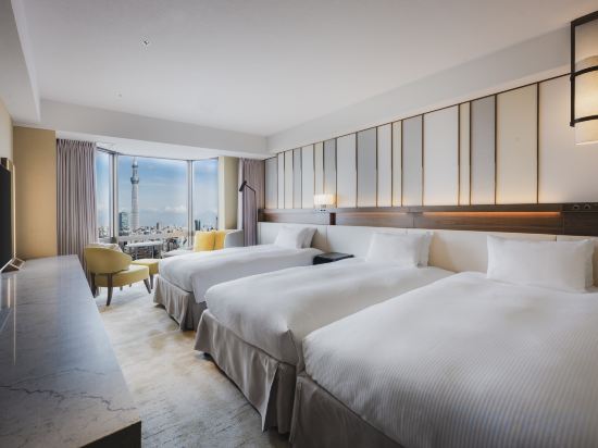Asakusa View Hotel Room Type - Superior Twin with Skytree Side with 1Extra Bed (3 adults)