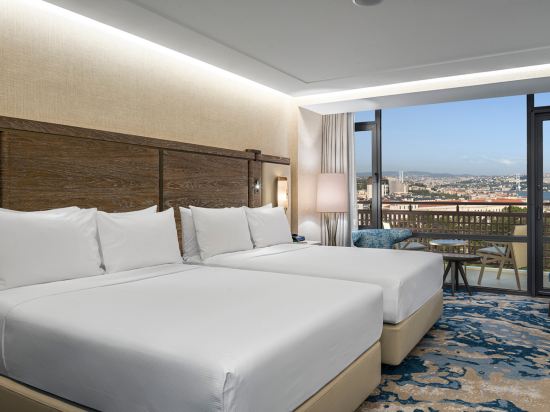 Hilton Istanbul Bosphorus Room Type - Deluxe Double Room with Two Double Beds and Bosphorus View Hilton Istanbul Bosphorus Room Type - Deluxe Double Room with Two Double Beds and Bosphorus View
