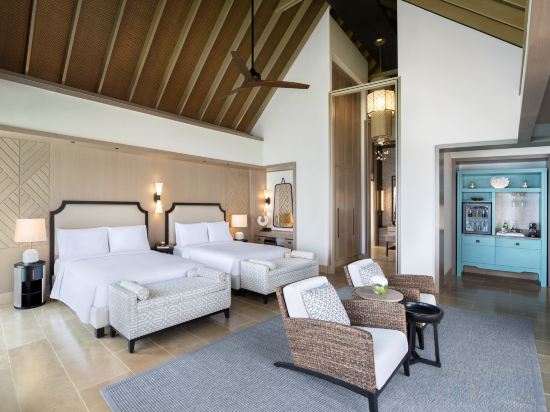 Waldorf Astoria Maldives Ithaafushi by Hilton Room Type - Three-Bedroom Grand Beach Villa with Pool Waldorf Astoria Maldives Ithaafushi by Hilton Room Type - Three-Bedroom Grand Beach Villa with Pool