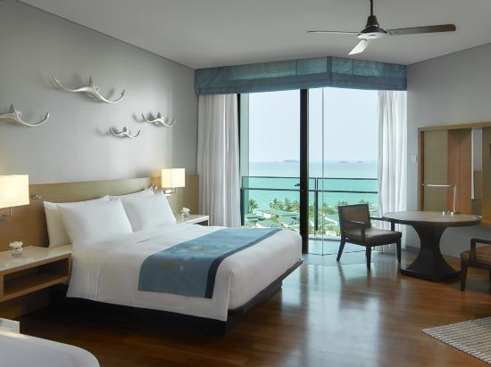 Rayong Marriott Resort & Spa Room Type - Premier Panoramic, Guest room, 1 King, Ocean view