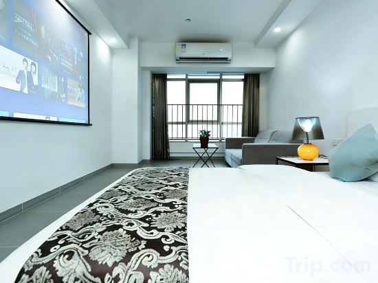 F&H Chain Hotel(Apartment) Room Type - Quiet and Comfortable Double Bed Room (1080P Hd Projection + Sunlight Bathing + Washing Machine) F&H Chain Hotel(Apartment) Room Type - Quiet and Comfortable Double Bed Room (1080P Hd Projection + Sunlight Bathing + Washing Machine)