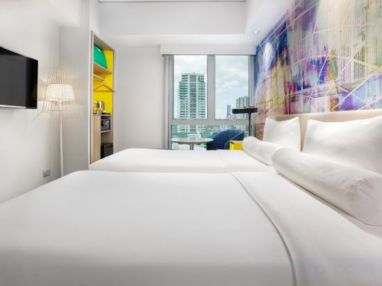 Ibis Styles Manila Araneta City Room Type - Standard Room with Two Single Beds