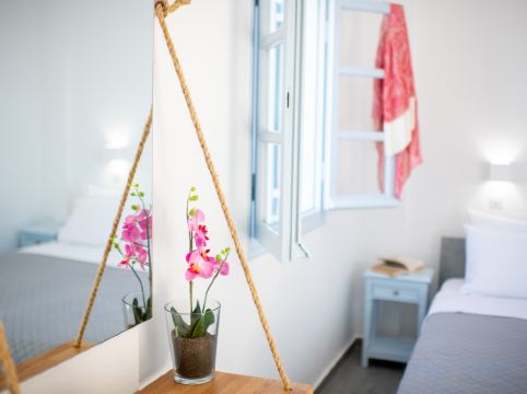 Blu Rooms Santorini Room Type - Standard Double Room with Caldera View Blu Rooms Santorini Room Type - Standard Double Room with Caldera View