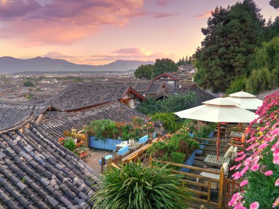 Others 4, LS Inn(Lijiang Liangsu)-Panoramic night view of ancient town, Lijiang