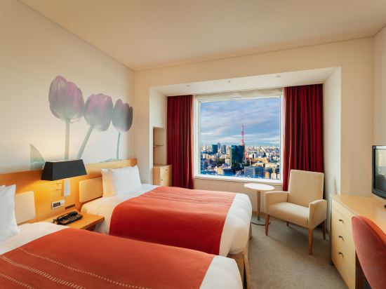 Park Hotel Tokyo Room Type - Twin Room Tokyo Tower Side - Non Smoking - Above 26th floor