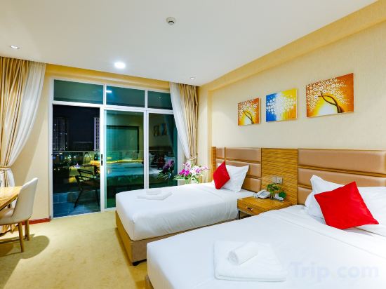 Diamond Pearl Hotel Room Type - River View Twin Room(Mekong River)