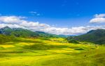 The Qilian Mountain Scenic Area