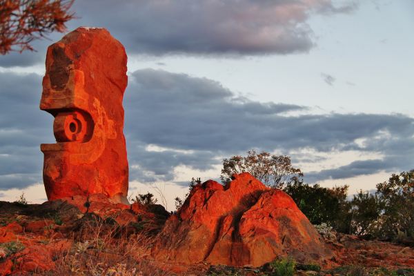 Adelaide to Broken Hill flight
