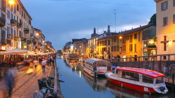 Maria delle Grazie + Cung điện Hoàng gia Milan + Pinacoteca di Brera + Phố Tàu Milan + Kênh Milan