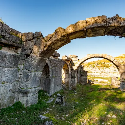 Номер с видом на горы Отели в г. Цзеян