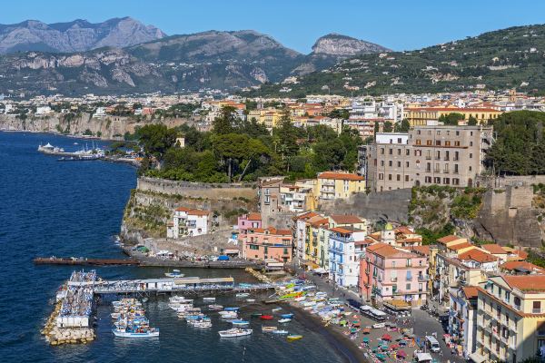 Cardiff to Naples flight