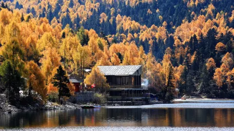 Kangding Mugecuo Scenic Area attraction in Kangding