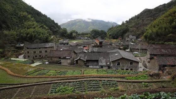 考坑古村