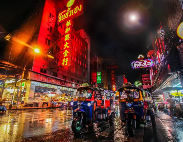 Street Sceen in Bangkok, Thailand