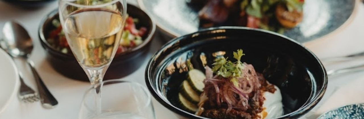 Ottoman Hall & Courtyard - Al Moudira Hotel Restaurant