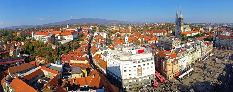 Zagreb zapadni kolodvor周辺のホテル