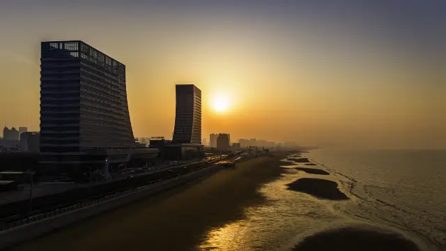 Sunset Sightseeing in Yantai