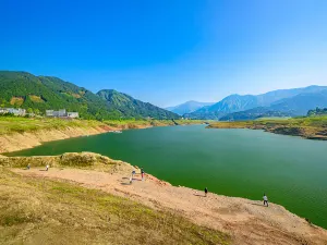 Elegant Woman Lake
