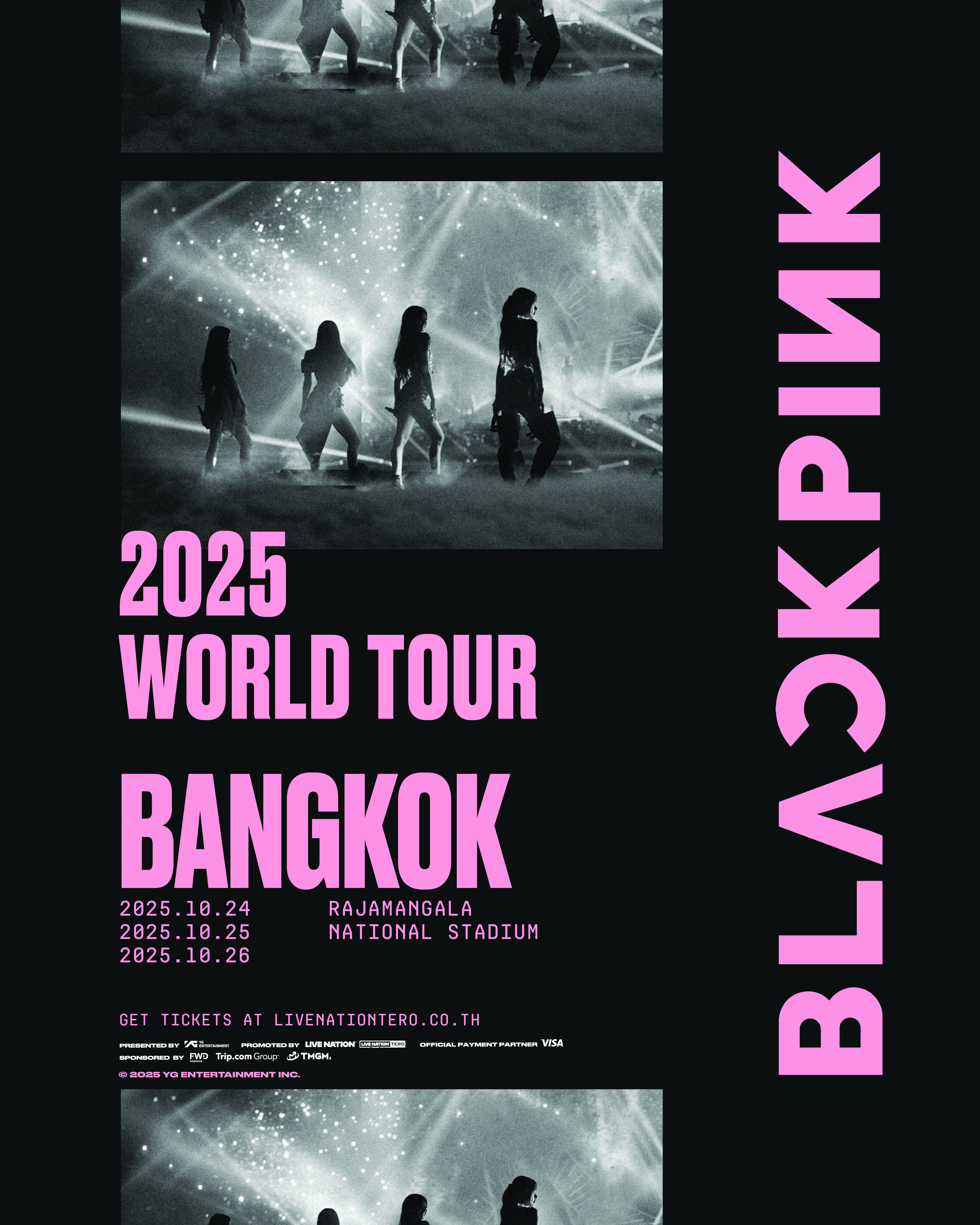 泰國曼谷 · BLACKPINK WORLD TOUR <DEADLINE> IN BANGKOK | 拉加曼加拉體育場