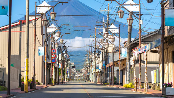 Fujiyoshida Retro Shopping Street