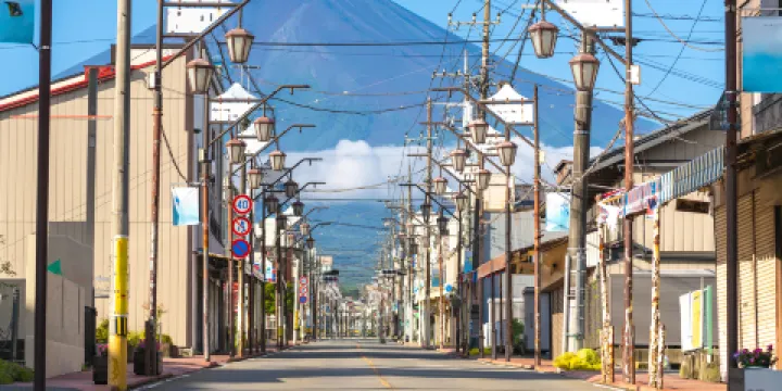 富士吉田復古商店街