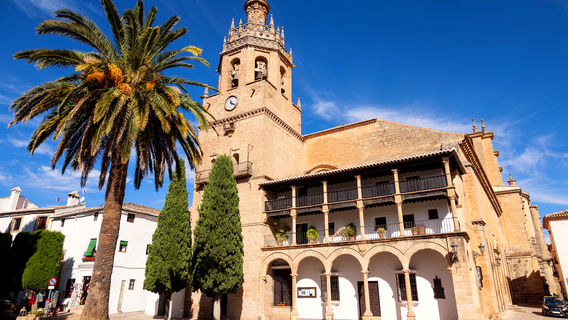The church of Santa María la Mayor of Ronda