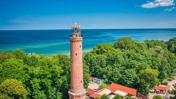 Latarnia morska w Gaskach