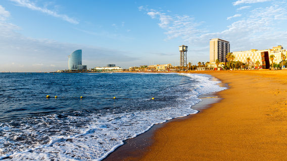 Beaches in Barcelona