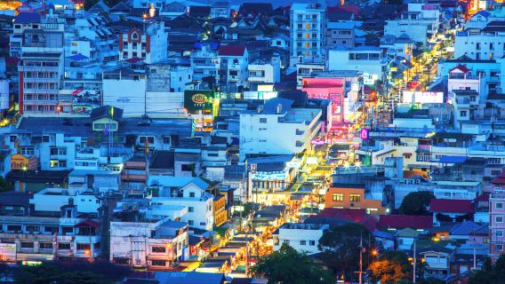 Nattmarknader i Hua Hin