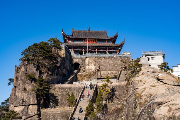 九華山風景區-天台寺