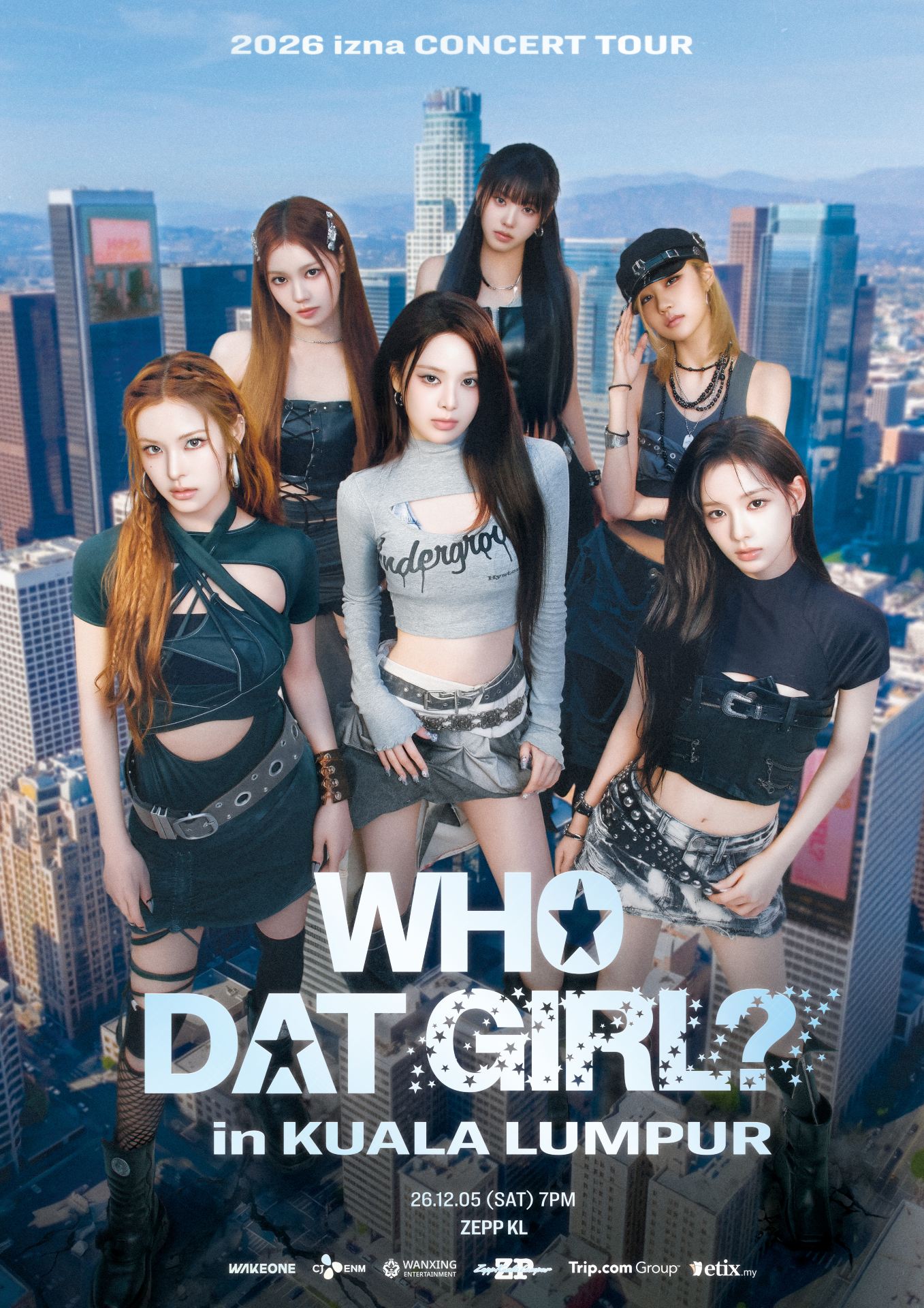 Kuala Lumpur  | 2026-2027 izna Concert Tour: WHO DAT GIRL? in KUALA LUMPUR | Zepp Kuala Lumpur