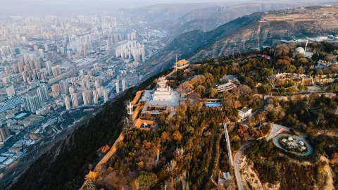 Lanshan Park attraction in Lanzhou