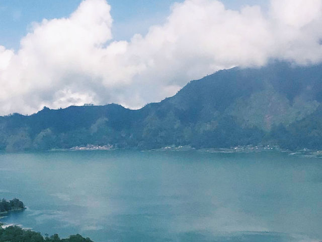 Hiking to an Indonesian mountain