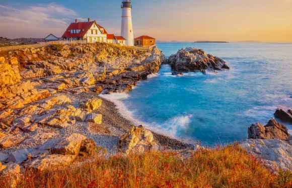波士頓出發 緬因州波特蘭燈塔 一日遊