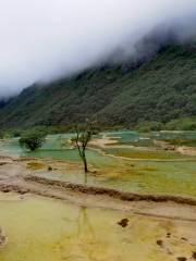 黃龍國家重點風景名勝區-簸箕海