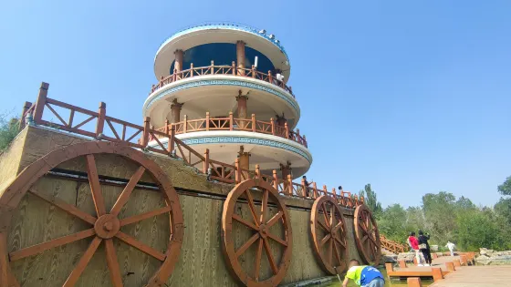 賽汗塔拉城中草原-觀景台