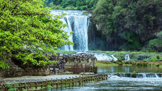 Doupotang Scenic Area - Waterfall Viewing Platform