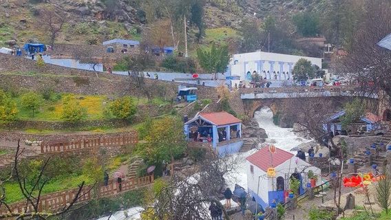Ras El Maa Waterfall