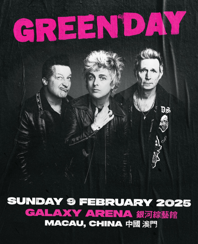 中國澳門 · Green Day - The Saviors Tour - 澳門站 | 銀河綜藝館