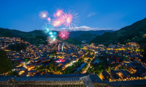 Xijiang Qianhu Miao Village
